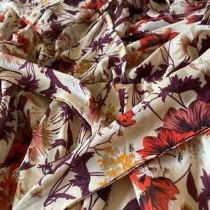 Long beige dress with open chest